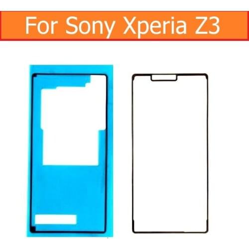 2017 New Original Display Adhesive Tape for Sony Z3 L55T L55U D6633 D6603 D6653 rear glass housing Waterproof glue 3M sticker