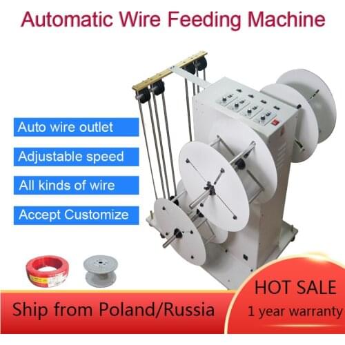 Automatic Wire Release Machine Wiring Rack Wire Feeding Machine for Wire Cutting Machine Terminal Machine Stripping Machine