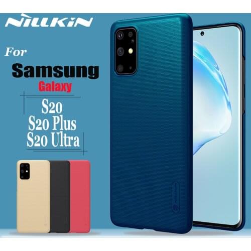 Case for Samsung Galaxy S20 Plus S20 Ultra Cases Capa Nillkin Hard PC Frosted Back Cover Shell for Samsung S20 Plus Ultra Coque
