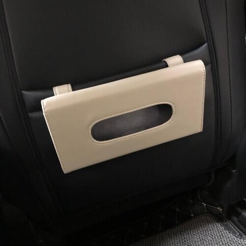 Car-Styling Tissue Boxes Case for Skoda Octavia Yeti Roomster Fabia Rapid Superb KODIAQ Citigo KAMIQ KAROQ SCALA VISION X