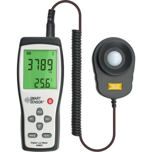 Digital Luxmeter Digital Lux meter 200,000lux High Accuracy Light Meter Photometer Illuminometer Spectrometer