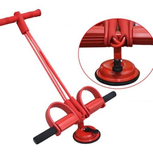 Sit-ups Pull Rope Resistance Band Home Sports Pedal Puller Female Auxiliary Waist Reduction Thin Belly Yoga Elastic Band