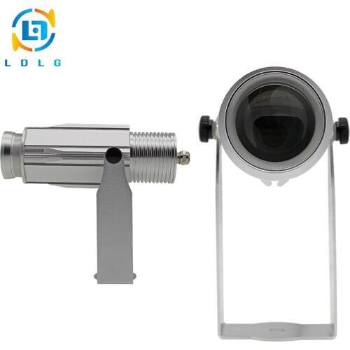 HOT SALE Waterproof 1800Lumens LED Gobo Logo Projector Outdoor Company Logo Shop Signs Gobo Projector with 1pc Three Color Gobo