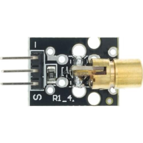 KY-008 650nm Laser sensor Module 6mm 5V 5mW Red Laser Dot Diode Copper Head for