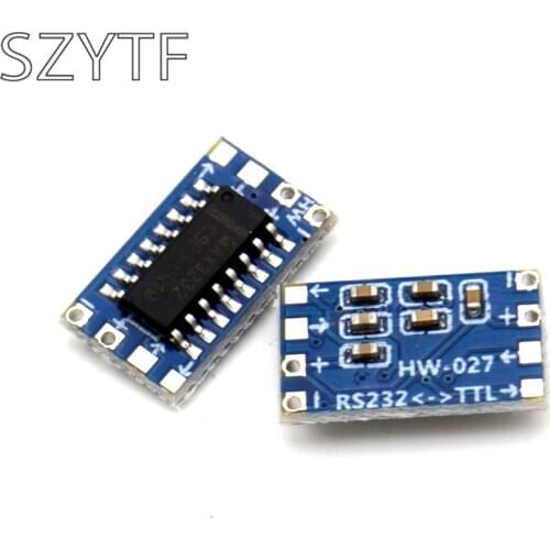 MCU Mini RS232 MAX3232 XD-26 level to TTL level conversion board, serial conversion board