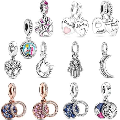 NEW 2020 100% 925 Sterling Silver Pre-Winter 2020 Collection Pendant Dangle Fit DIY Women Bracelet Original Fashion Jewelry Gift
