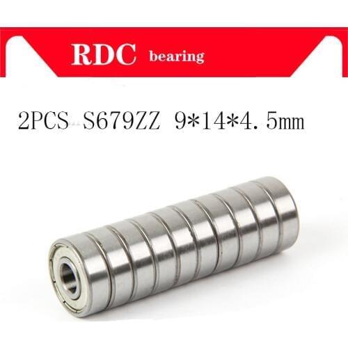 Stainless Steel Thin Wall Bearing S617/9 S679 9x14x4.5mmThin Wall Deep Groove Ball Bearing 637/9ZZ SMR149ZZ B679Z