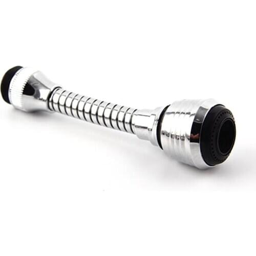 Rotatable Faucet Bubbler Aerator Shower Lengthener Water Saver Splashproof Spout Mouth Kitchen Faucet Filter Tip #BO