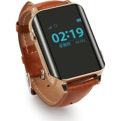 Smart GPS Watch phone Locator Tracker and Heart Rate Monitor for Elder GPS+Beidou+WIFI+LBS locating Lifetime GPS Platform