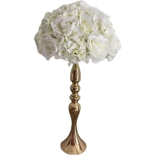 TONGFENG 10PCS/lot Artificial silk rose flowers wedding table centerpiece flowers ball Flower wall wedding backdrop decorations