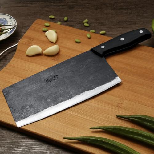 MISGAR Traditional Handmade Cutting Knife Chinese Style Chef Specialized Knives Cleaver Sharp Household Vegetables Meat Knife