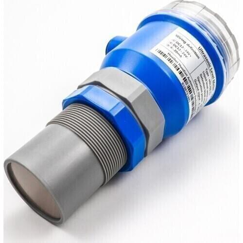 4-20ma ultrasonic level transmitter water oil tank sensor 0 5m ultrasonic tank level meter