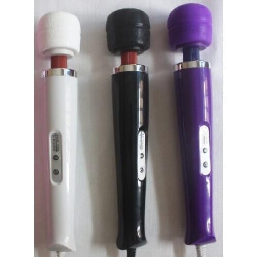 Magic Wand Massager,10 Speed AV Vibrator Magic Wands,Powerfull HandHeld Full Body Massager Sex Toys Colors 110-240V plugs by DHL