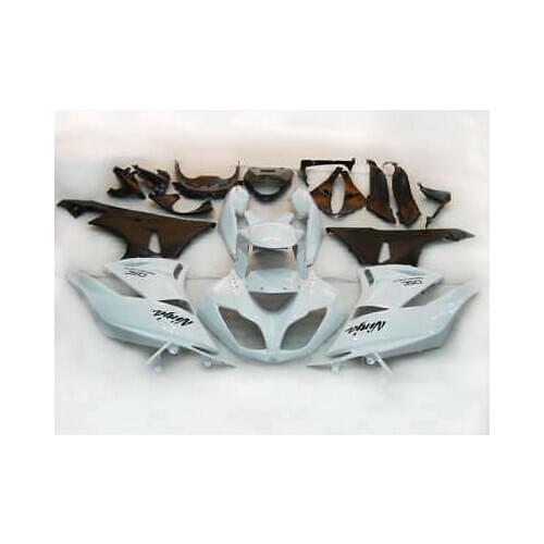 Wotefusi Bodywork Fairing Motorcycle ABS Painted Set For Ninja ZX 6R 2009 2010 (A)