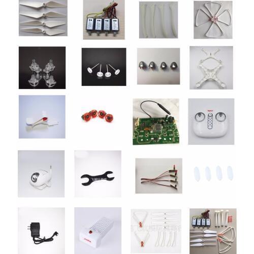 SYMA X8PRO X8 PRO RC Quadcopter Spare Parts propeller motor Landing gear Protection frame motor base blade cap gear etc