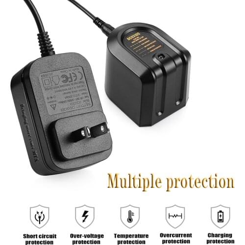 EU Plug Charger For Dewalt Battery Charger DC9310 9.6V-18V Nicad & Nimh Battery DW9057 DC9071 DC9091 DC9096 Batteia Charger New
