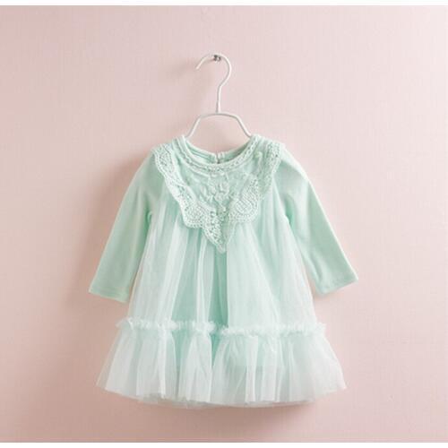 2020 Newborn girl dress princess Baby Girls Clothing Ball Gown Infant Girl Dresses Lace Princess Party Prom Tulle Dress 0-2T