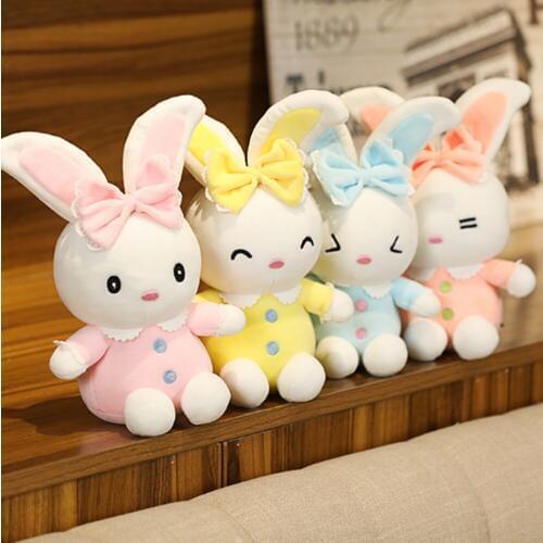 30CM cute offie rabbit stuffed toy rabbit action figure children doll doll doll gift