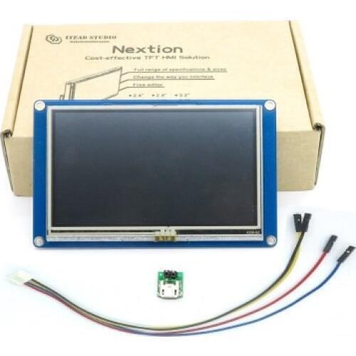 4.3" Nextion HMI Intelligent Smart USART UART Serial Touch TFT LCD Module Display Panel For Raspberry Pi 2 A+ B+ uno r3 mega2560