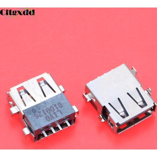 Cltgxdd 1pcs 4 pin USB 2.0 jack female socket connector For notebook ACER E1-571G 571G USB interface of motherboard