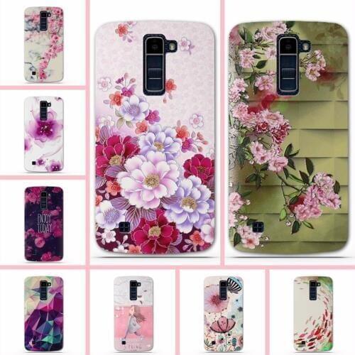 Phone Case For LG K10 Lte K 10 M2 K410 K420N K430DS F670 Dual Case Back Silicone Cover Bag 3D Paint Soft Back Cover for LG K10