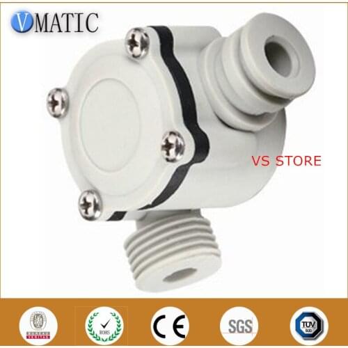 Free Shipping Sensor Switch Low Rate Range 1/2'' Electronic Liquid Plastic Water Flow Meter VCA368