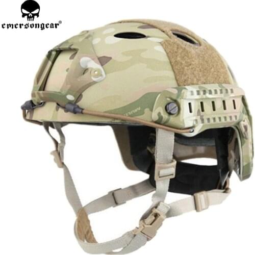 Emersongear Emerson ABS PJ Type Fast Helmet Tactical Combat Hunting Pararescue Jump Helmet Protective Lightweight EM5668