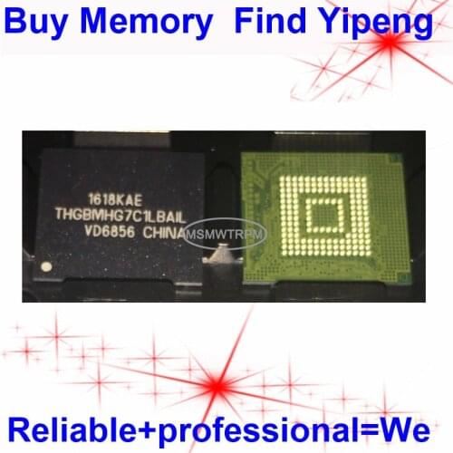 THGBMHG7C1LBAIL BGA153Ball EMMC5.1 5.1 16GB Mobilephone Memory New original and Second-hand Soldered Balls Tested OK