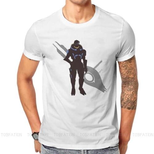 Mass Effect Game Garrus Vakarian T Shirt Classic Grunge Summer Oversized Cotton Mens Tops Harajuku O-Neck TShirt