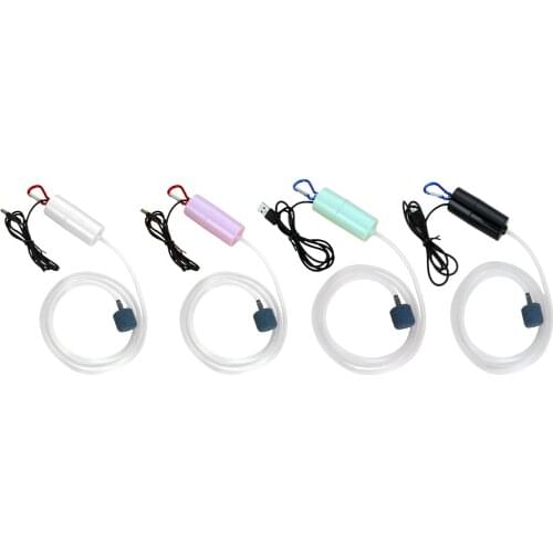 Mini Portable USB Aquarium Oxygen Air Pump Powerful Fish Tank Air Pump