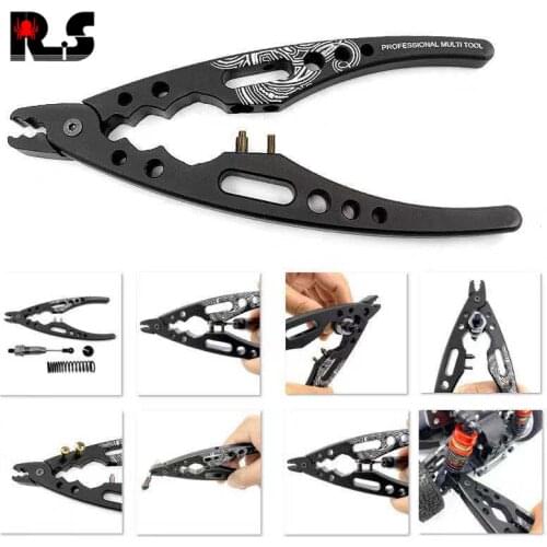 RC Car Multifuctional Shock Clamp Shock Pliers Hydraulic Core Ball Nose Pliers Shock Absorber General Assembly Disassembly Tool