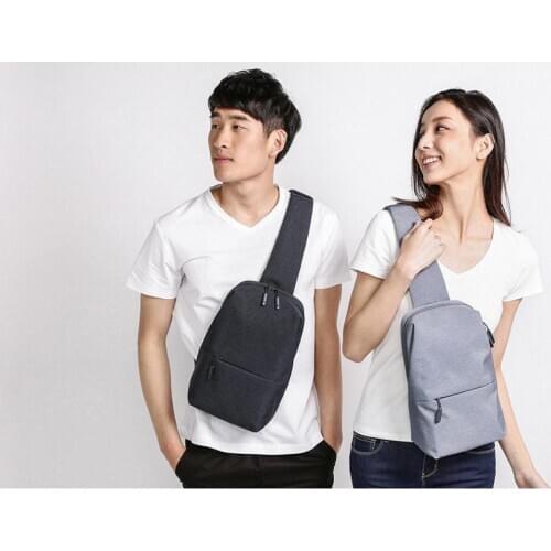Original Xioami Unisex Chest Shoulder Bag Small Size Urban Style Backpack For Men And Women