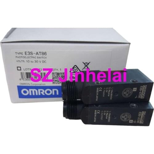 OMRON E3S-AT86 Authentic Original Photoelectric Switches (is E3S-AT86-L and E3S-AT86-D) PNP