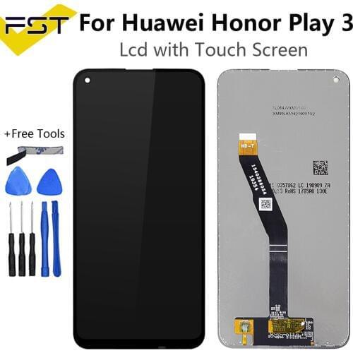 6.39''For Huawei Honor Play 3 LCD Display with Touch Screen Digitizer Assembly Spare Parts For Honor Play3 Glass Lcd+Tools