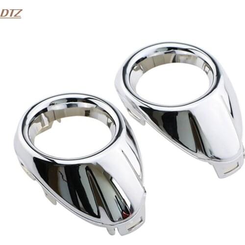 Car Styling Front Fog Lamp Frame Cover For Ford Focus 3 Accessories Abs Chrome 2pcs Per SetModified Head Fog Light New