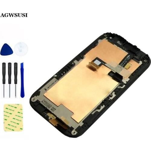 LCD 4.3" For HTC One SV LCD Screen C525e LCD Touch Screen Digitizer Sensor Glass + LCD Display Screen Panel Assembly Frame