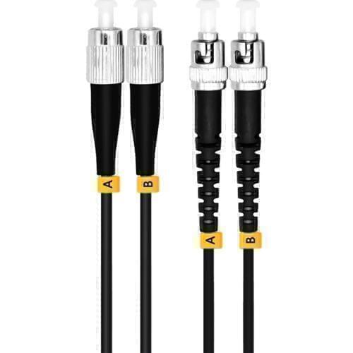 246FT Outdoor Armored 75Meters FC-ST Duplex 9/125 OS1 Single-mode Fiber Optic Cable Patch Cord Jumper FC to ST FC/PC-ST/PC