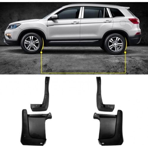 45% Hot Sales!!! 4Pcs Car Auto Mud Flaps Fenders Mudguards Splash Guards for Honda Accord 13-17