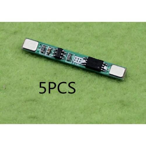 5PCS/LOT 1S 3.7V 3A li-ion BMS PCM battery protection board pcm for 18650 lithium ion li battery