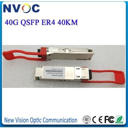 Free Shipping 40G Base QSFP+ ER4 40km Optical Transceiver Duplex LC Connector with DOM,40Gb/s 40Km QSFP+ ER4 Transceiver