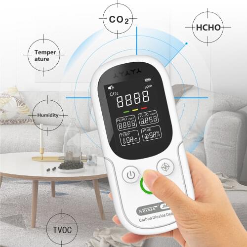NOYAFA JMS11 Air Quality Tester CO2 TVOC Meter Portable Sensor Multifunctional Tester WIth LED digital display