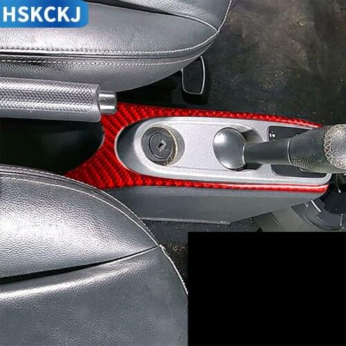 For Benz Smart Fortwo 451 C451 Coupe A451 Cabrio 2011 2012 2013 2014 2015 Carbon Fiber Handrail Panel Key Ring Frame Car Sticker