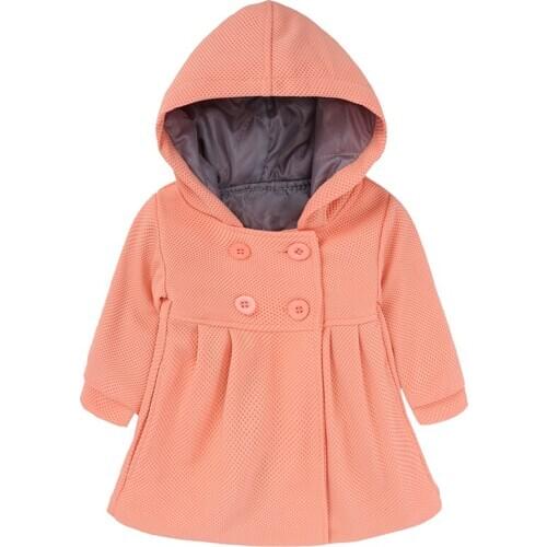 Jw-176 2020 children coat girls winter pink coat children jackets casual baby clothing kids jackets coats baby coat for girls