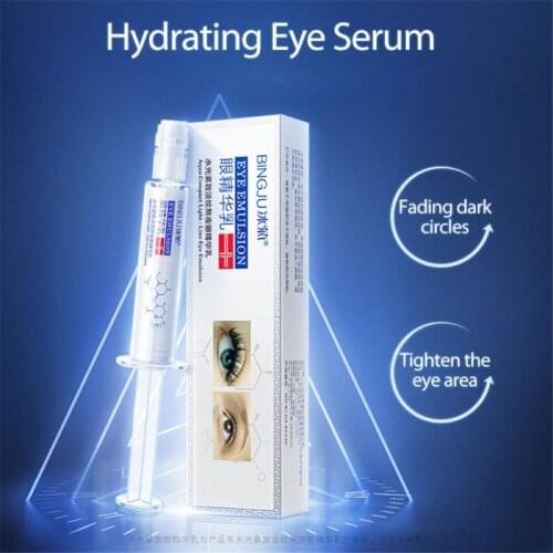 Ice Chrysanthemum Water Light Stay Up Late Eye Serum Lotion Dark Circle Fine Lines Remover Skin Face Eye Care Beauty Cream TSLM1