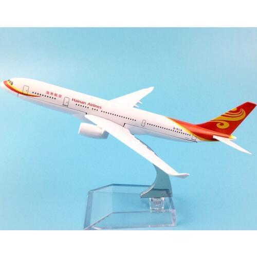 FREE SHIPPING 16CM HAINAN AIRLINES METAL ALLOY MODEL PLANE AIRCRAFT MODEL TOY AIRPLANE BIRTHDAY GIFT