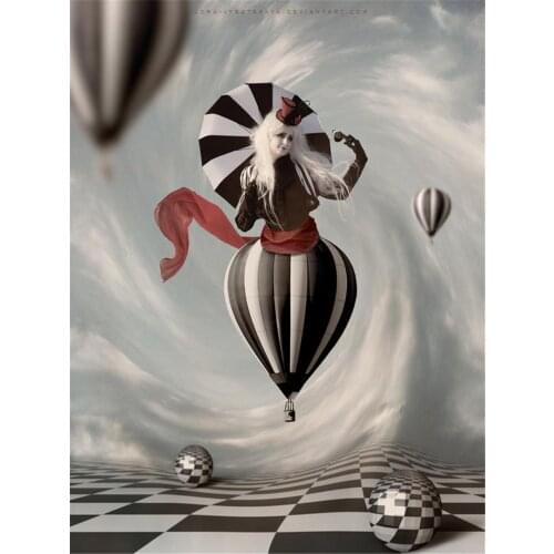 Woman Girl Printed 11CT Cross-Stitch Embroidery Set DMC Threads Handicraft Handmade Craft Knitting Magic Different