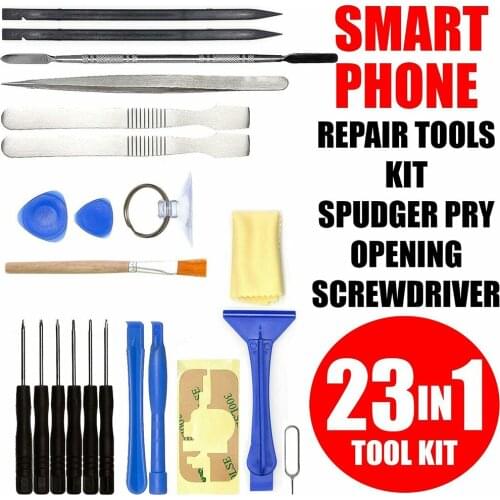23 in 1 Mobile Phone Repair Tools Opening Screwdriver Set for iPhone iPad Laptop Computer Disassemble Hand Tool Kit Opening Tool