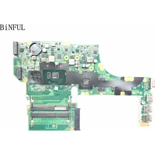 FULL TESTED DA0X63MB6H1 REV : H LAPTOP MOTHERBOARD FOR HP PROBOOK 450 G3 MAIN BOARD PROCESSOR I3-6100U +GPU