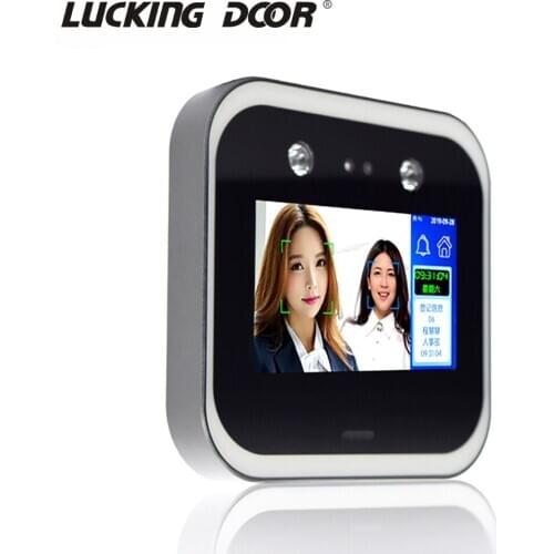 5 inch 3000pcs faces Touch Screen wifi TCP/IP Dynamic Face Recognition Time Attendance Access Control Employee Time Machine