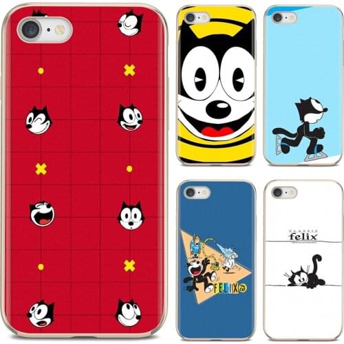 The-Cat-New-Plush-Toy-Felix For Huawei Mate 20 30 40 7 8 9 10 Lite Pro P Smart 2018 2019 Plus G7 G8 Silicone Phone Case